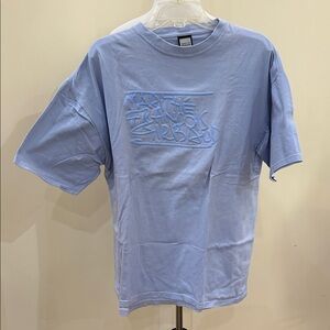 Marithe Francois Girbaud Light Blue Tee
